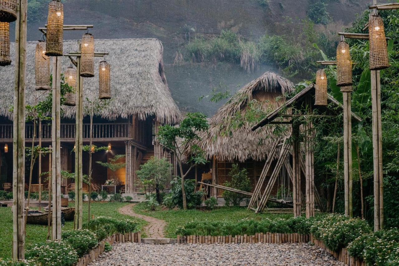Dinh Gia Trang - Homestay & Coffee The Ruong Exterior foto