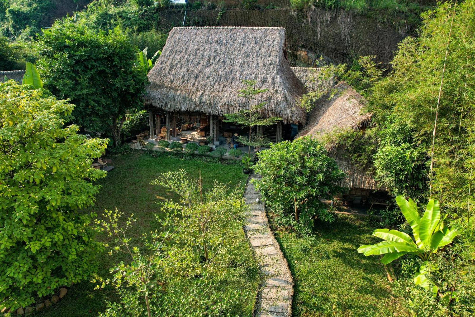 Dinh Gia Trang - Homestay & Coffee The Ruong Exterior foto