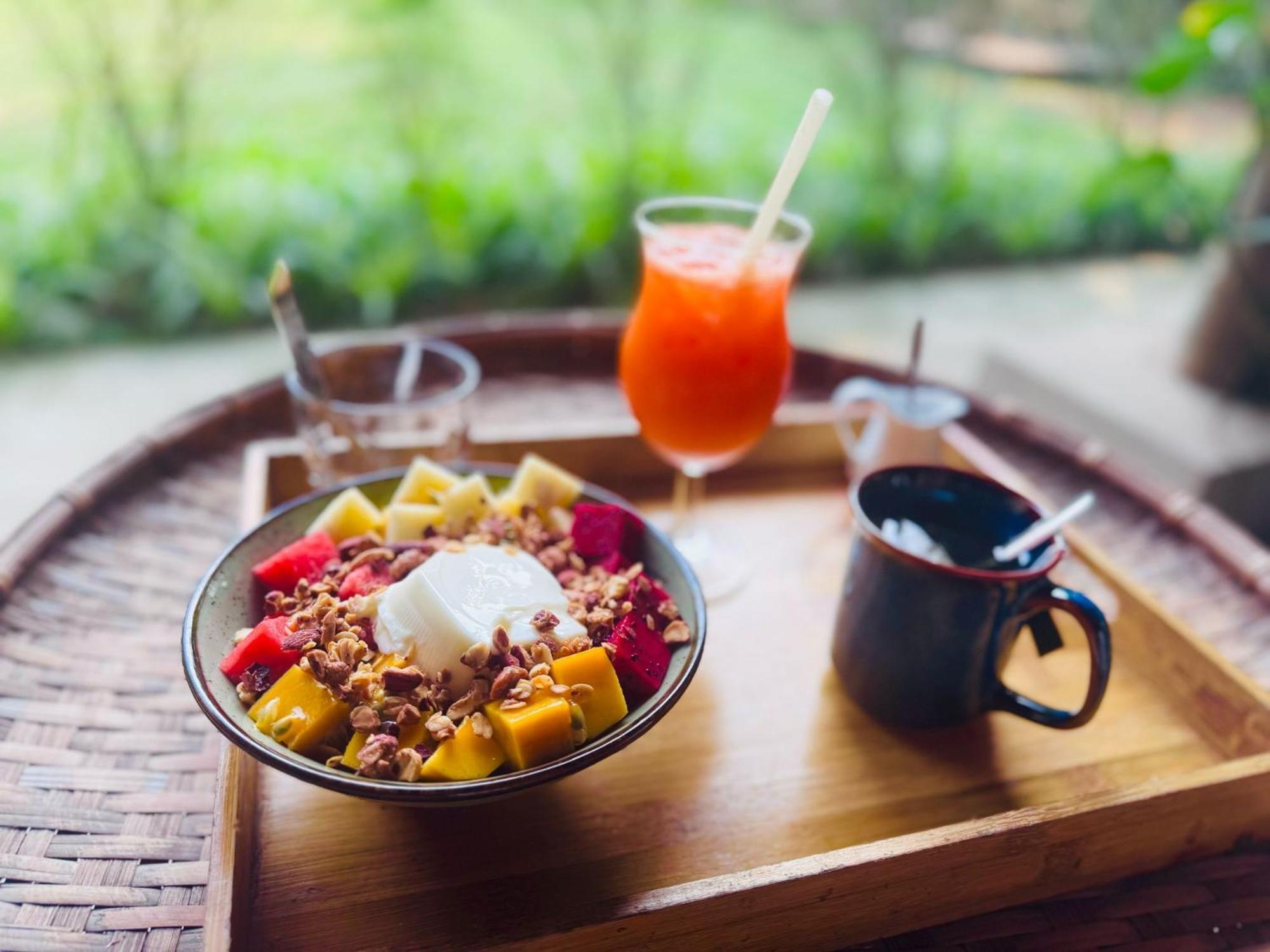 Dinh Gia Trang - Homestay & Coffee The Ruong Exterior foto