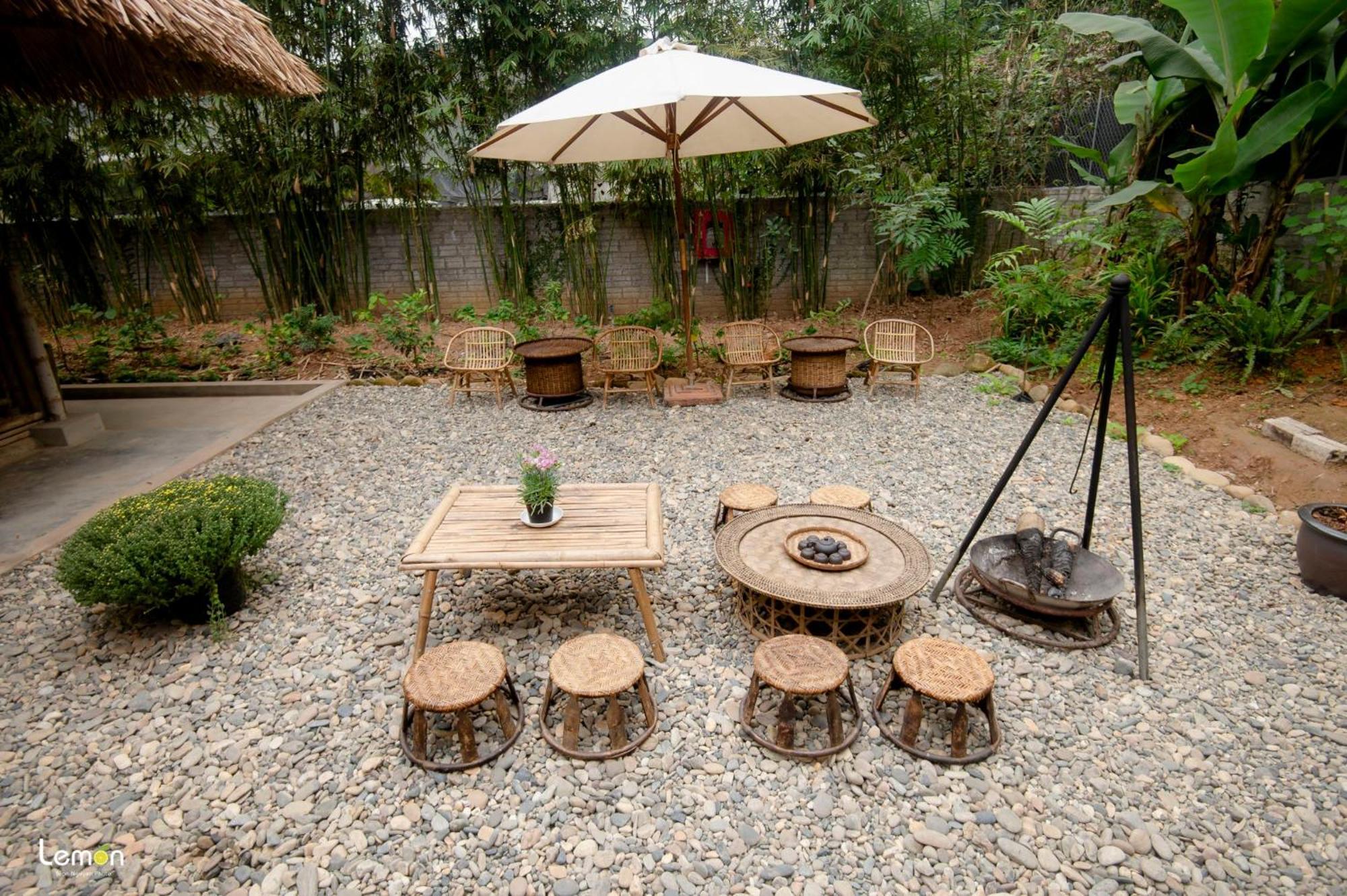 Dinh Gia Trang - Homestay & Coffee The Ruong Exterior foto